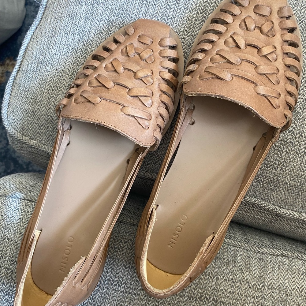 NWOT Nisolo Huarache Sandals, size 10